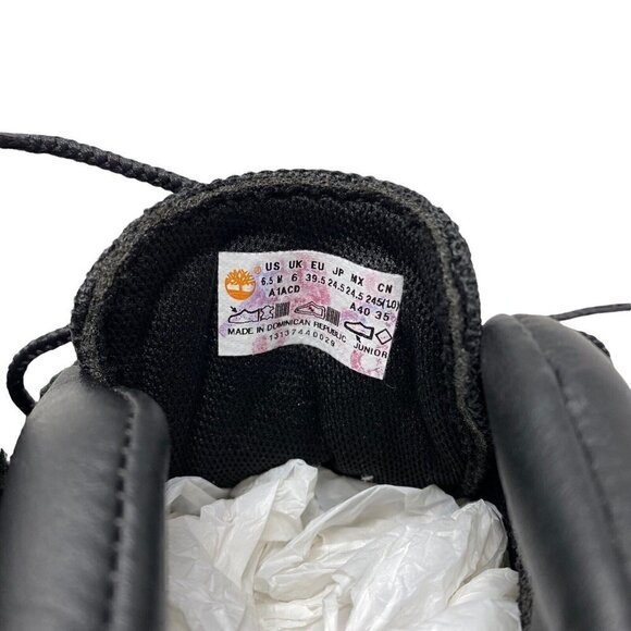 Timberland Junior's Waterproof Field Boots Black A1ACD Size 6.5 & 7 MISMATCH - Picture 6 of 10